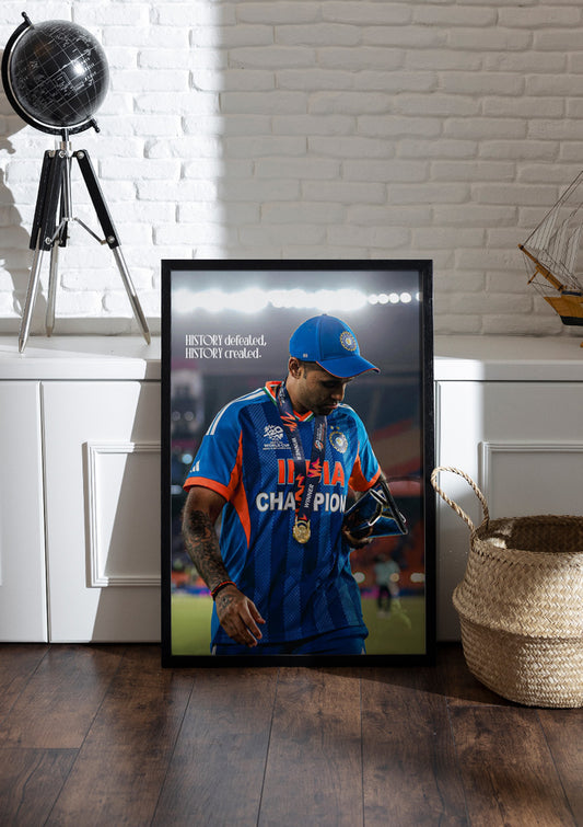 Suryakumar Yadav | ICC T20 2026 | Cricket Frame & Poster