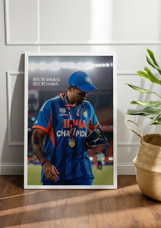 Suryakumar Yadav | ICC T20 2026 | Cricket Frame & Poster