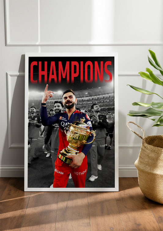 Virat Kohli | Cricket Frame & Poster
