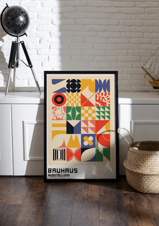 BAUHAUS AUSSTELLUNG | Abstract & Boho Frames & Posters
