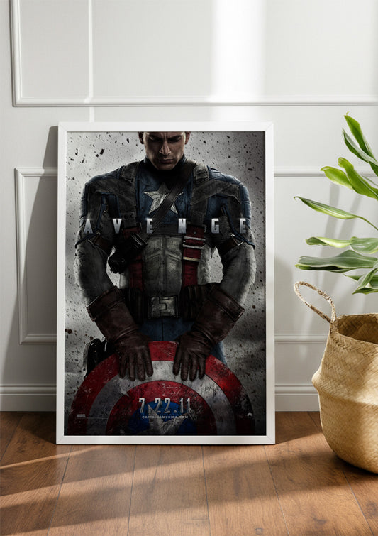 Captain America | Marvel Frame & Poster