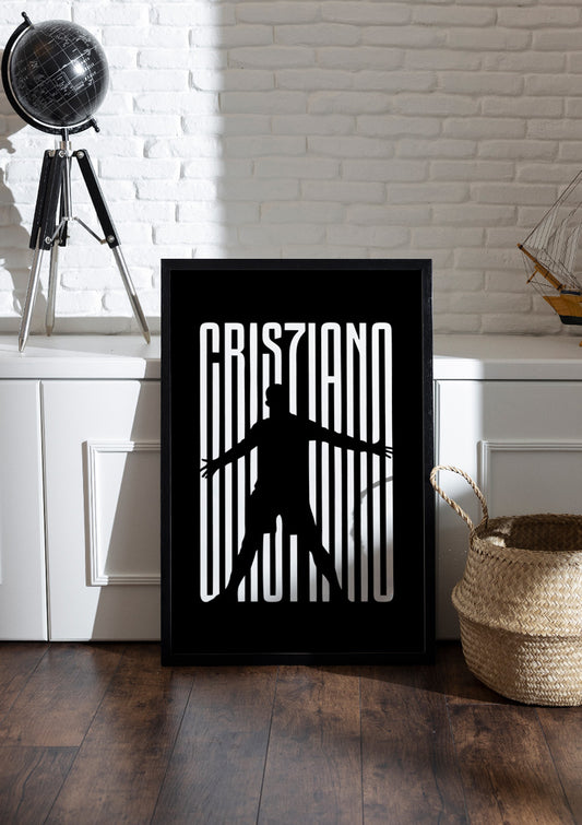 Cristiano Ronaldo | Football Frame & Poster