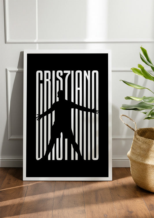 Cristiano Ronaldo | Football Frame & Poster