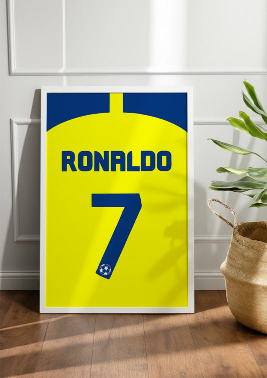 Cristiano Ronaldo | Football Frame & Poster