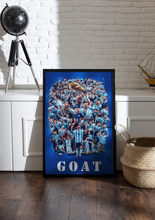 Lionel Messi | Football Frame & Poster