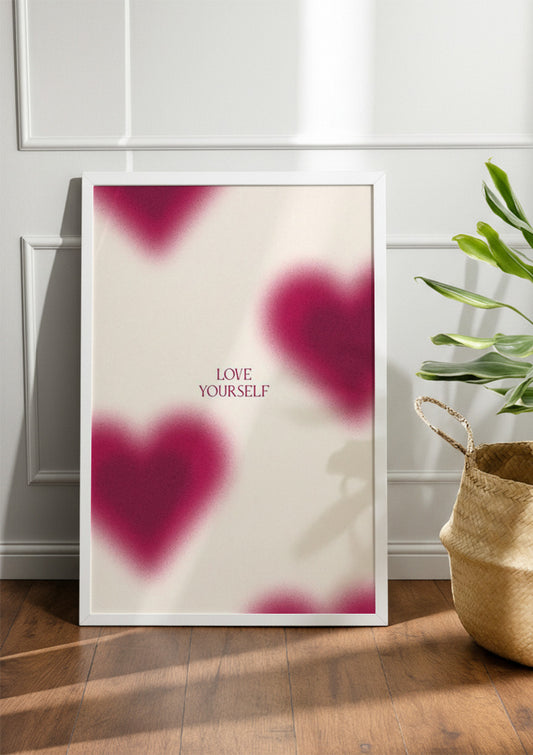 LOVE YOURSELF| Girls Frame & Poster