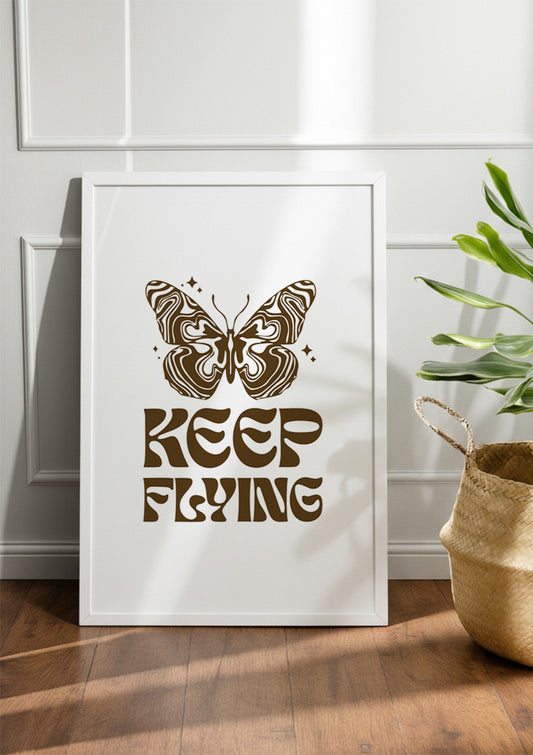 KEEP FLYING | Girls Frame & Poster