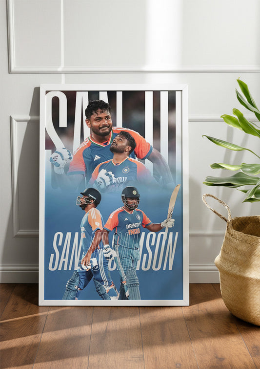 Sanju Samson | Cricket Frame & Poster