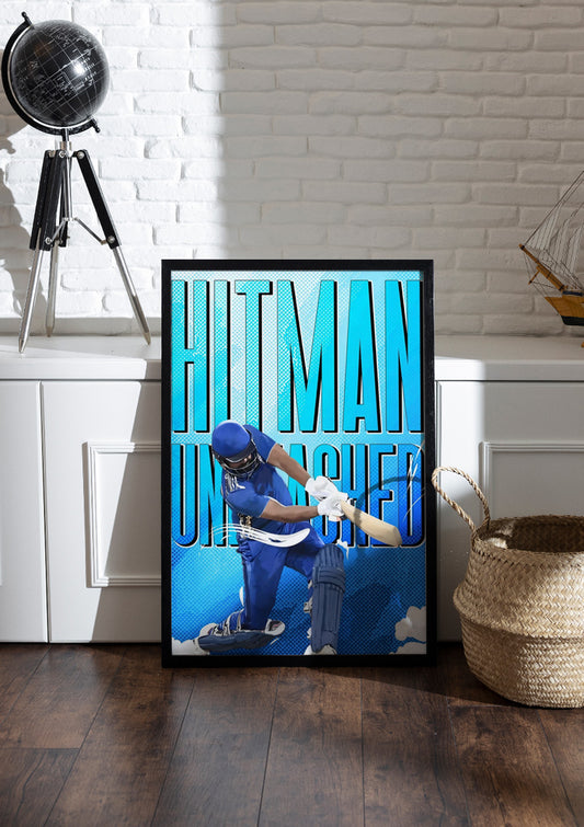 Rohit Sharma | Cricket Frame & Poster