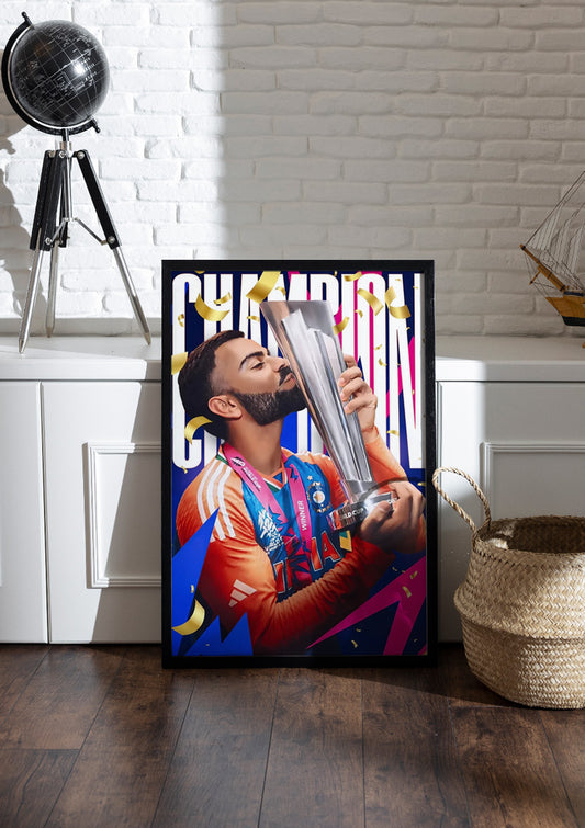 Virat Kohli | Cricket Frame & Poster