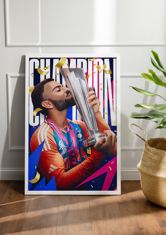 Virat Kohli | Cricket Frame & Poster