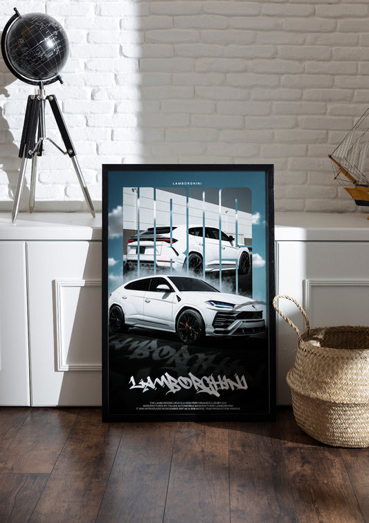 Lamborghini Urus | Car Frame & Poster