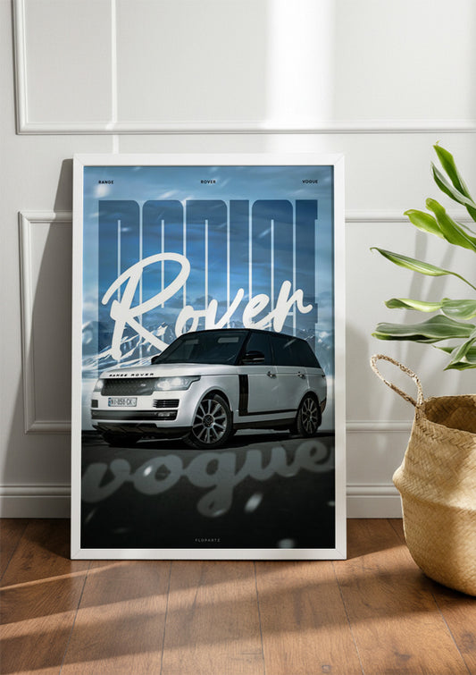 Range Rover Vogue | Car Frame & Poster