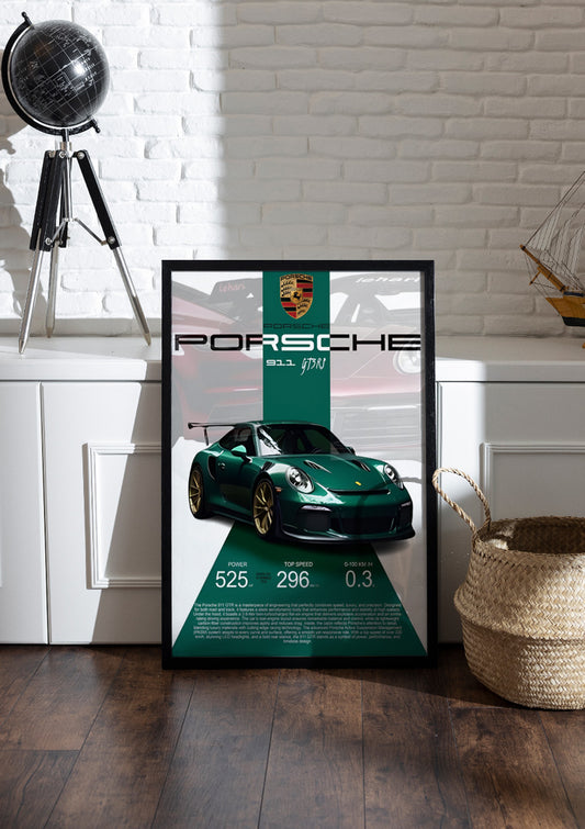 Porsche 911 | Car Frame & Poster