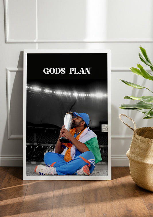 Rohit Sharma | Cricket Frame & Poster