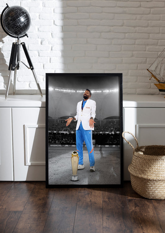 Hardik Pandya | Cricket Frame & Poster