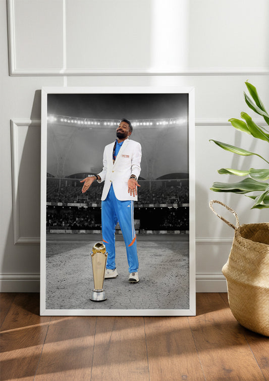 Hardik Pandya | Cricket Frame & Poster