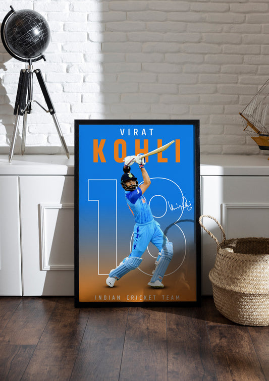 Virat Kohli | Cricket Frame & Poster