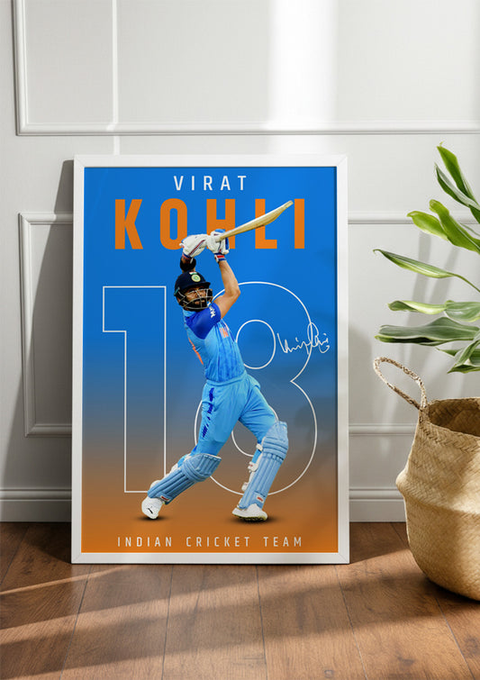 Virat Kohli | Cricket Frame & Poster