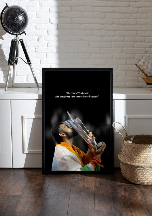 Virat Kohli | Cricket Frame & Poster
