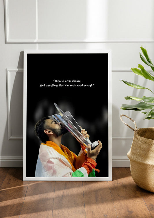 Virat Kohli | Cricket Frame & Poster