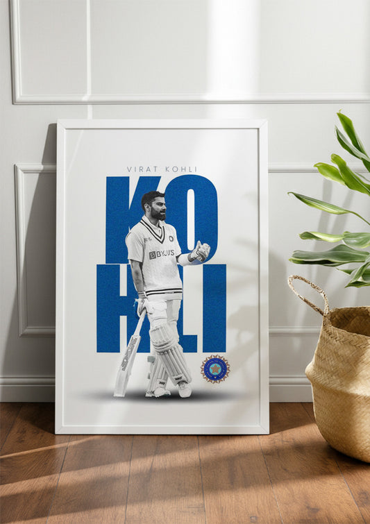 Virat Kohli | Cricket Frame & Poster