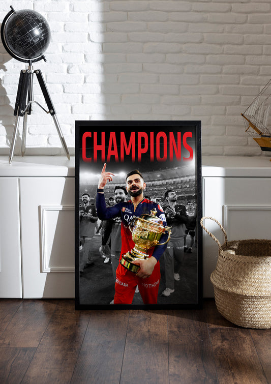 Virat Kohli | Cricket Frame & Poster