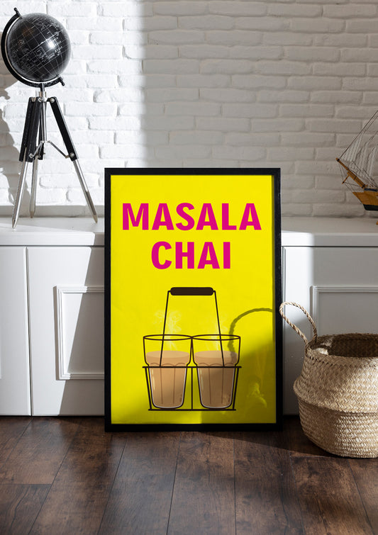 Masala Chai | Chai & Tea Frame & Poster