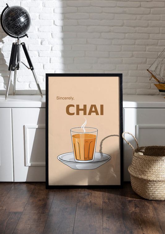 Chai | Chai & Tea Frame & Poster