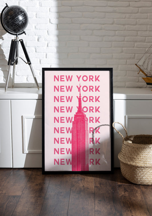 NEW YORK | Girls Frame & Poster