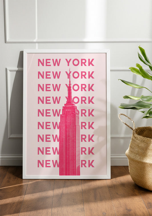NEW YORK | Girls Frame & Poster