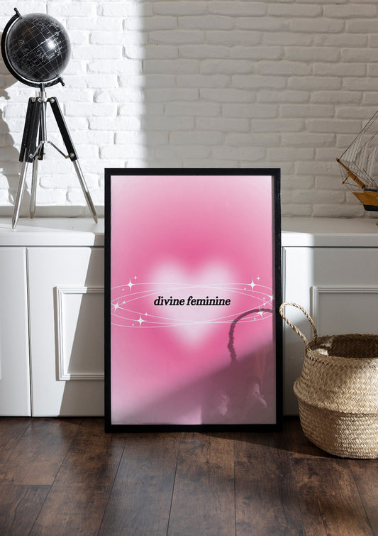 divine feminine | Girls Frame & Poster