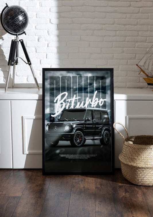 Mercedes-AMG G 63 luxury SUV  | Car Frame & Poster