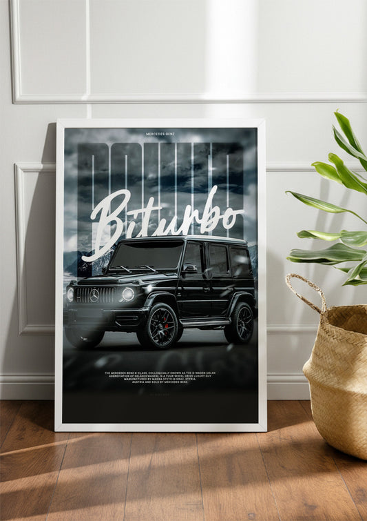Mercedes-AMG G 63 luxury SUV  | Car Frame & Poster