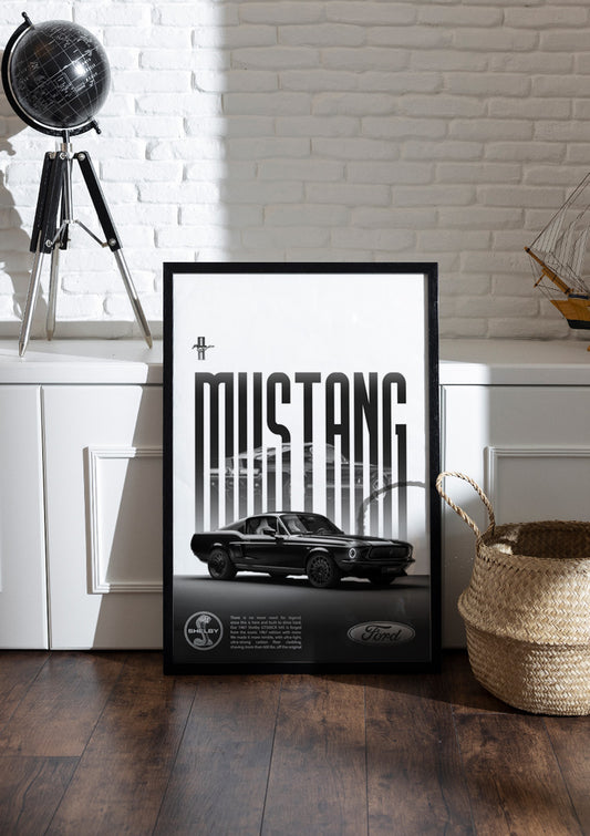 Ford Shelby GT500 | Car Frame & Poster