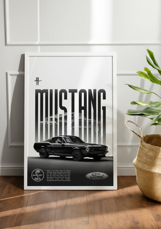 Ford Shelby GT500 | Car Frame & Poster