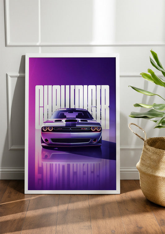 Dodge Challenger | Car Frame & Poster