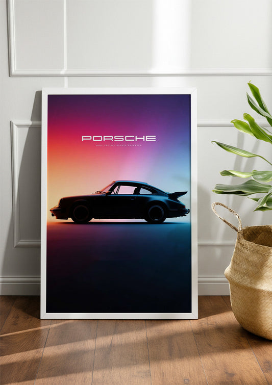 Classic Porsche 911  | Car Frame & Poster