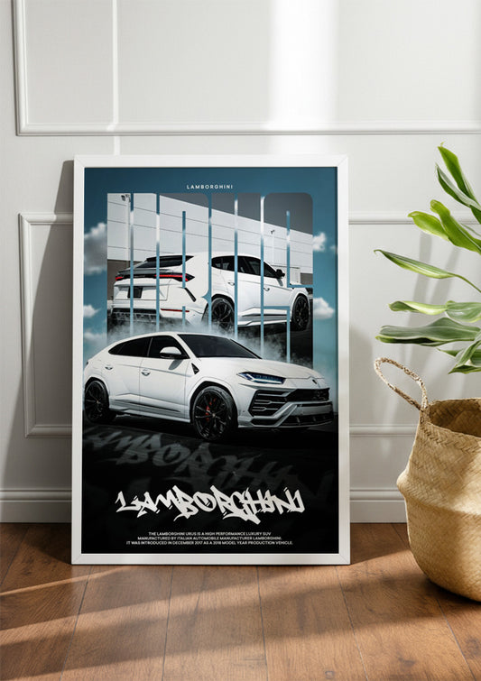 Lamborghini Urus | Car Frame & Poster