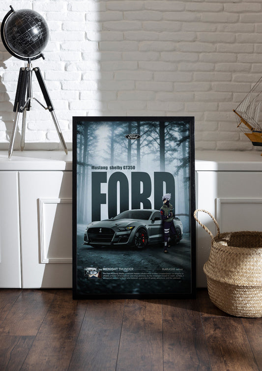 Ford Shelby GT500 | Car Frame & Poster