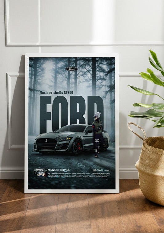 Ford Shelby GT500 | Car Frame & Poster