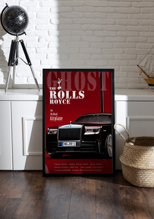 Rolls-Royce Phantom | Car Frame & Poster