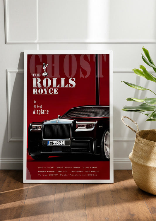 Rolls-Royce Phantom | Car Frame & Poster